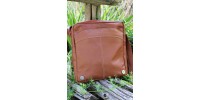 Cocama - Leather bag with mola
